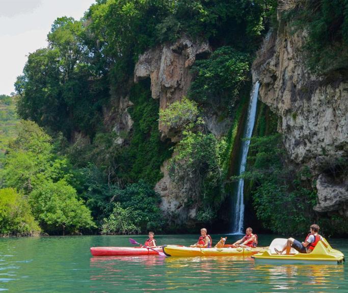 Camping Cascade Aveyron Saint-Rome-de-Tarn エクステリア 写真